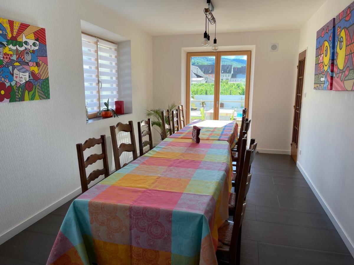 Alsacebnb - Gîte 12 personnes dans le vignoble - Piscine privée chauffée&Spa Ammerschwihr Esterno foto