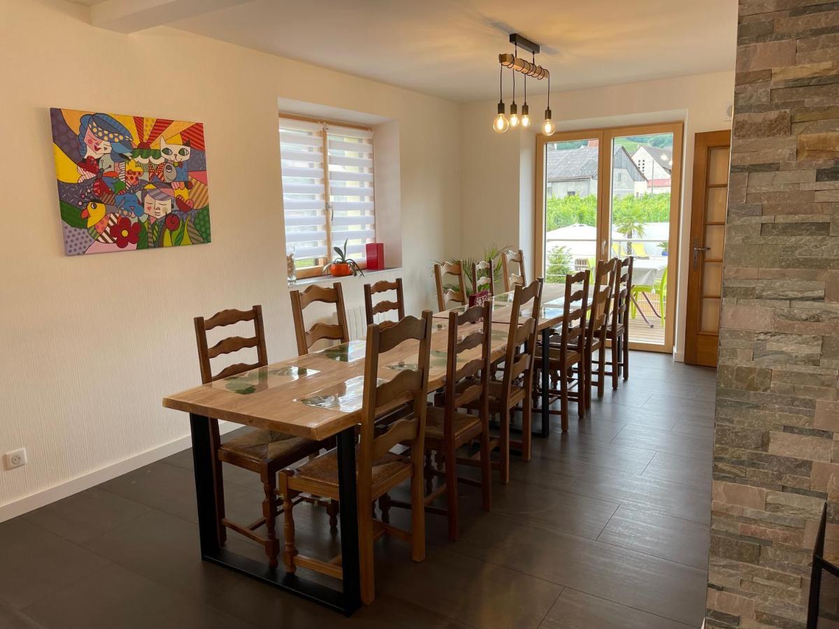 Alsacebnb - Gîte 12 personnes dans le vignoble - Piscine privée chauffée&Spa Ammerschwihr Esterno foto